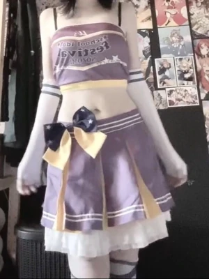 Nozomi Tojo LoveLive! Cosplay - Kommer med allt (strumpor etc) kontakta för mer bilder, har bara provat 1 gång