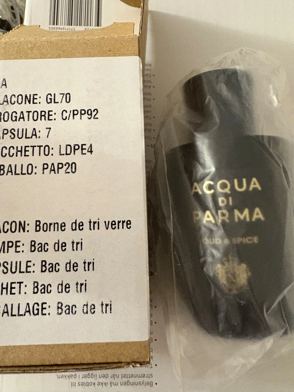 Acqua di Parma Oud & Spice