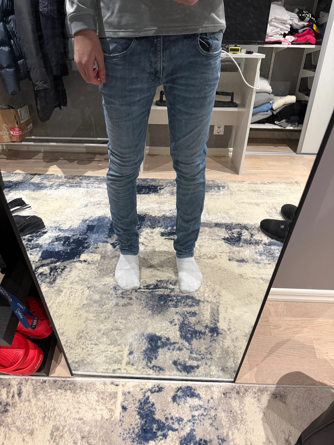 Replay Anbass ljusblå jeans - 6