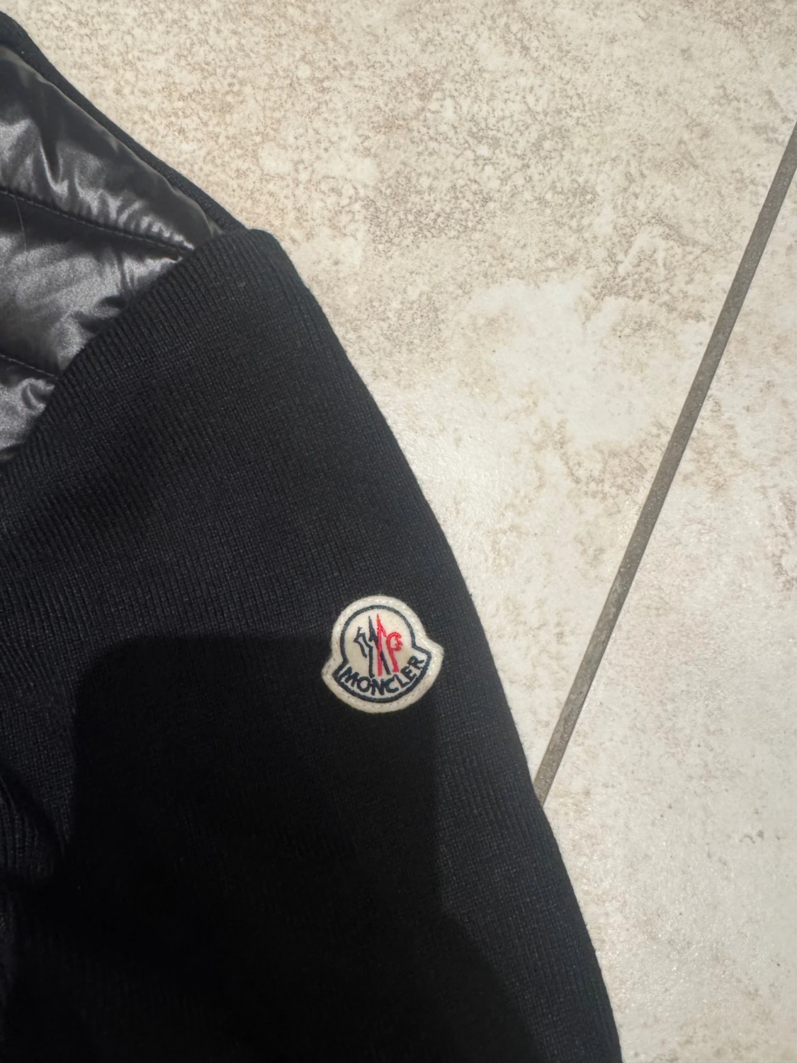 Svart Moncler cardigan  - 2