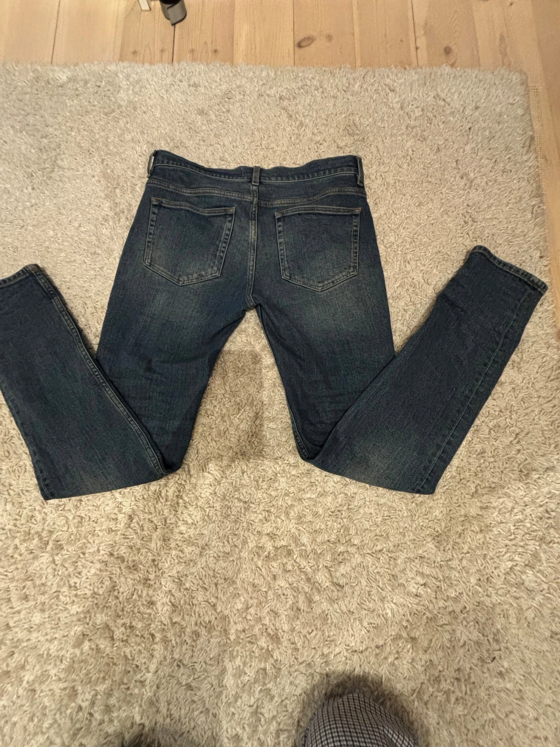 Acne Studios skinny jeans blå - 1