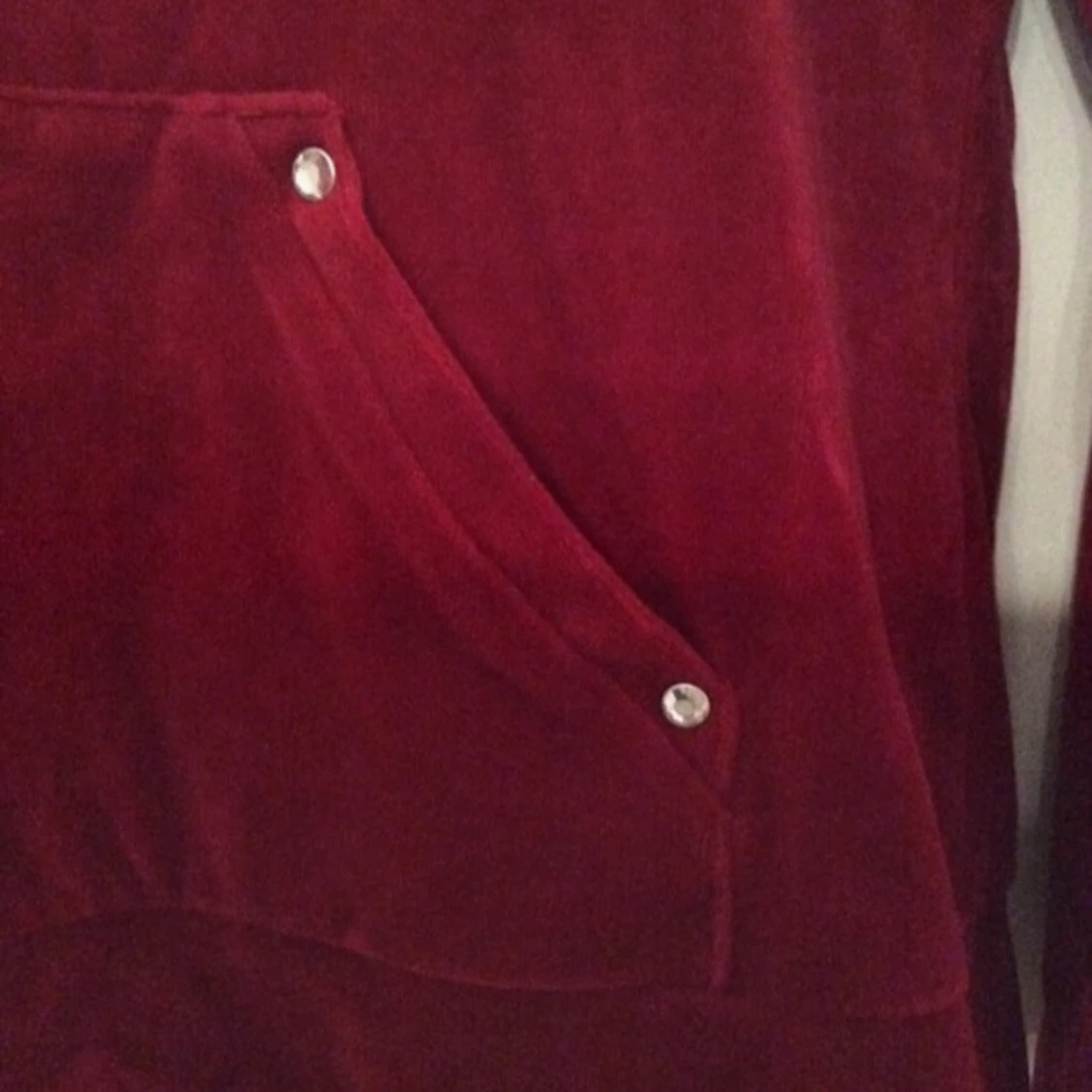 Röd velour set lik Juicy couture set- Helt NY  - 1
