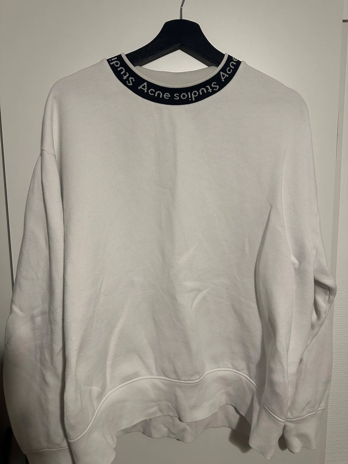 Vit sweatshirt från Acne Studios