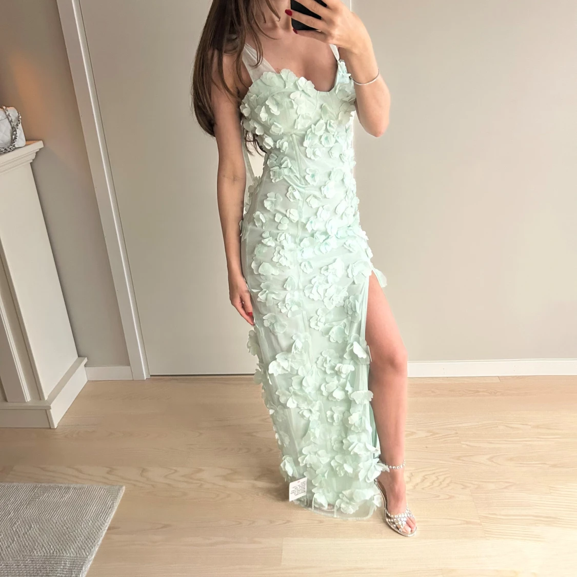 Grön festklänning - Asos 