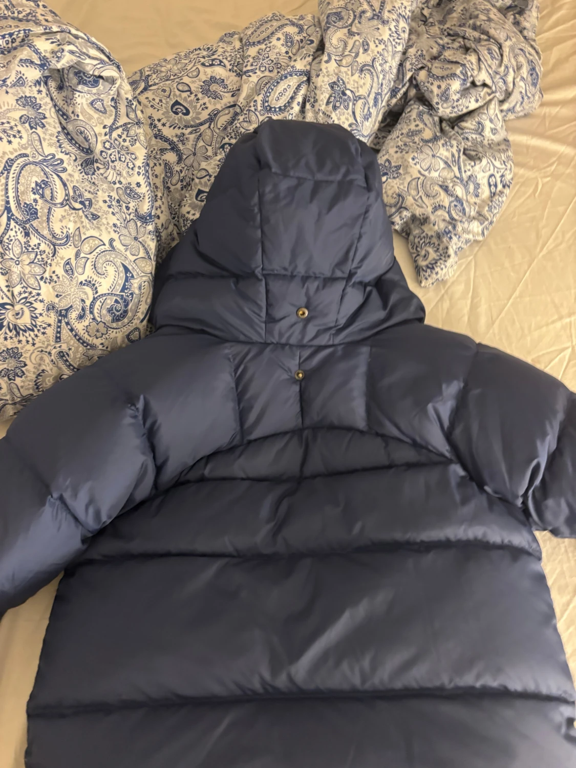 Marinblå dunjacka från Fjällräven - 4