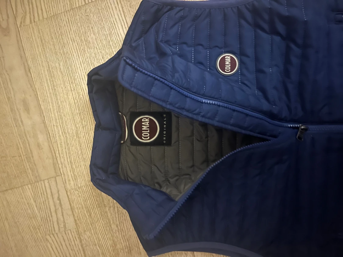 Mörkblå dunväst från Colmar - 1