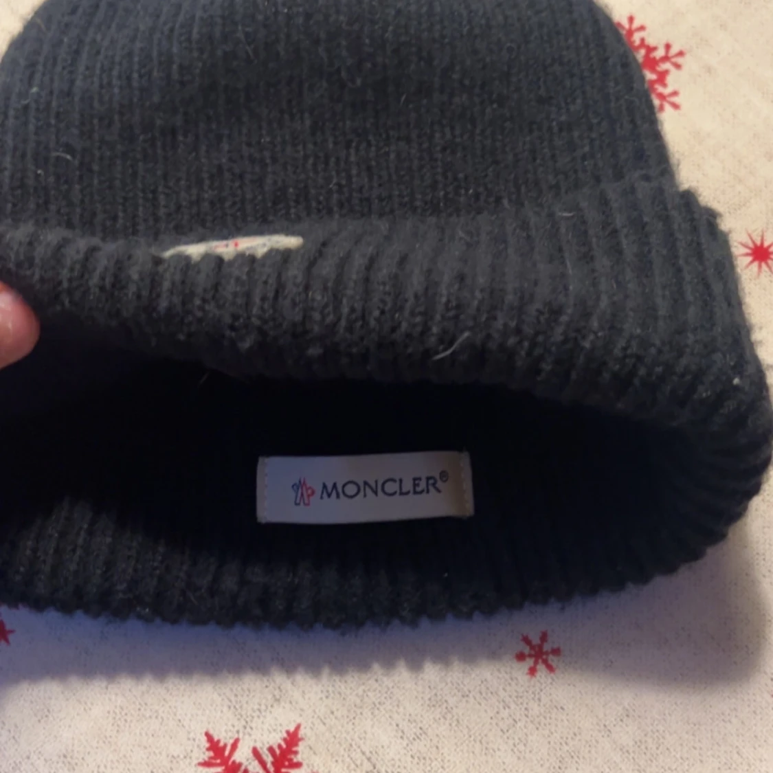 Svart Moncler mössa - 1