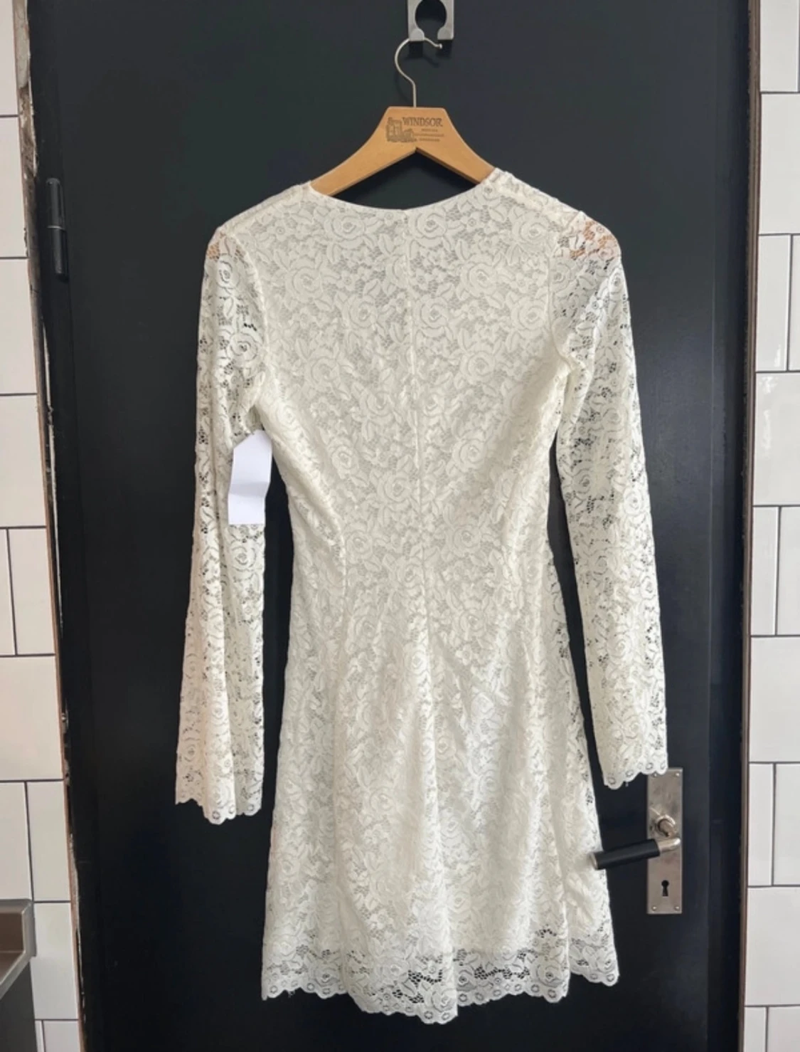 Vit spetsklänning från Bubbleroom S - 2