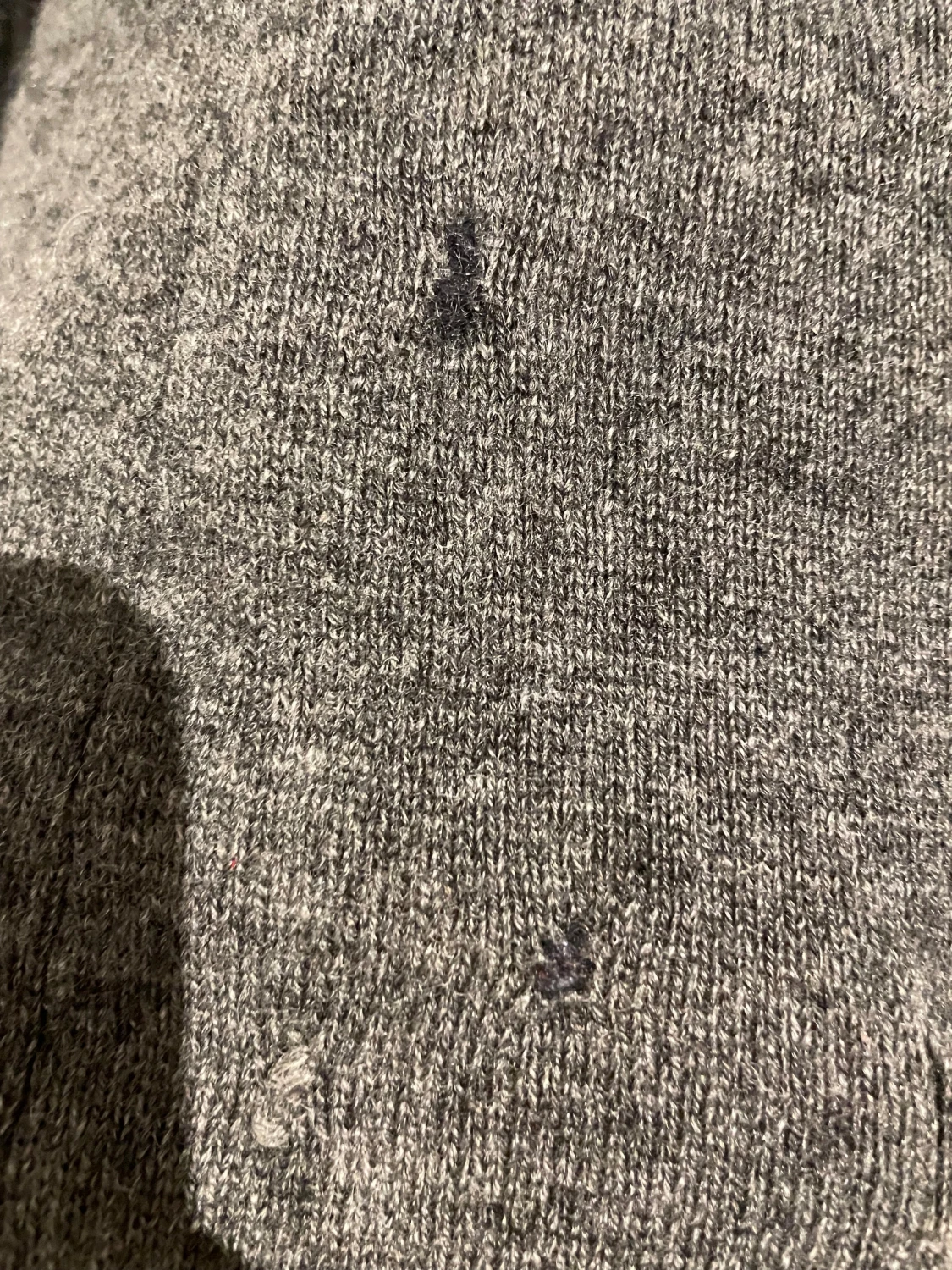 Mörkgrå hoodie i kashmir från Davida - 3