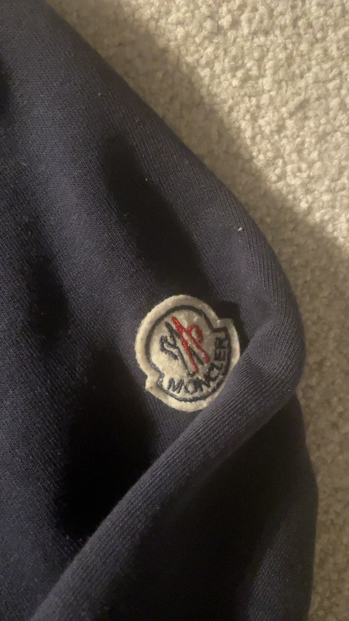 Mörkblå sweatshirt från Moncler S - 2