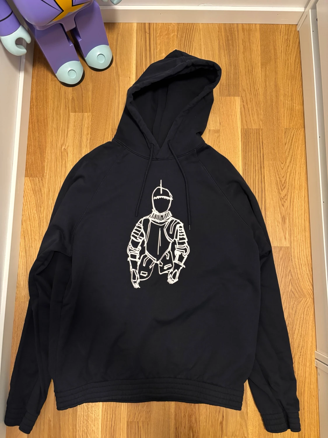 Svart hoodie från Number (N)ine
