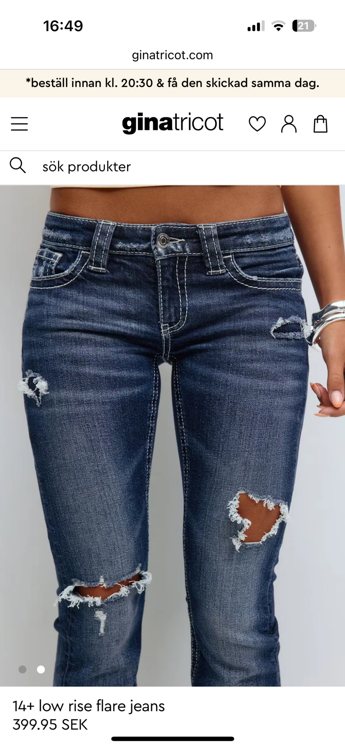 Low Waist Gina jeans - 1