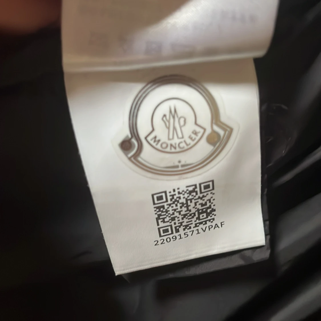 Svart Moncler cardigan med huva - 2