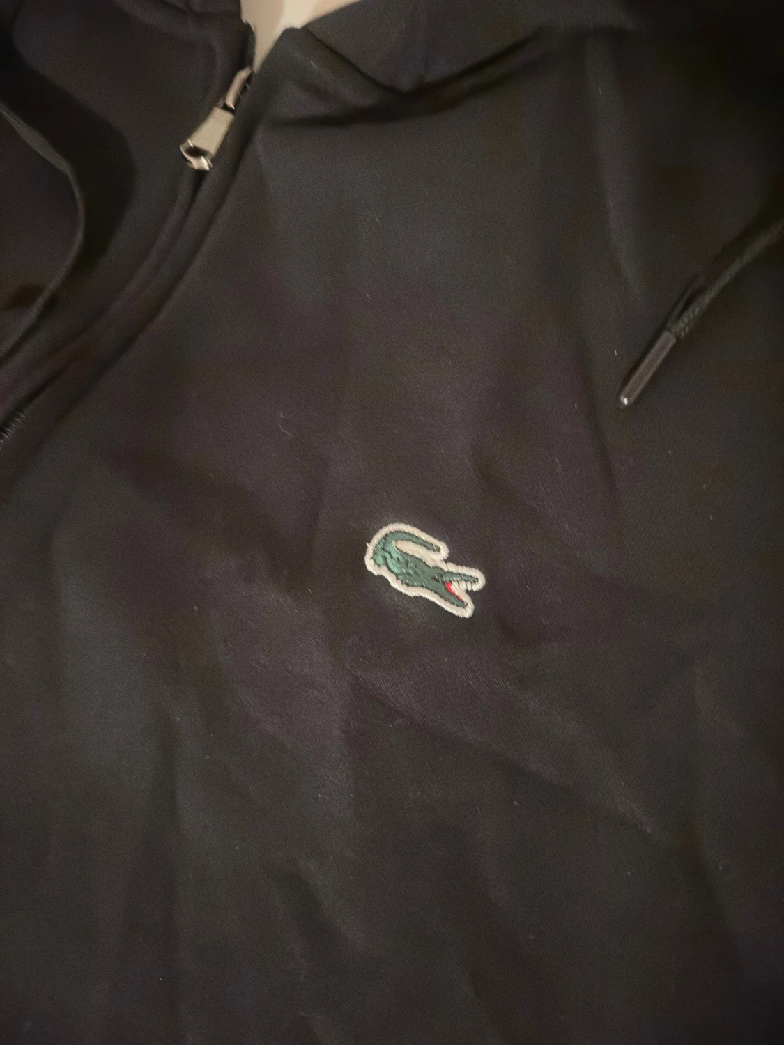 Svart hoodie från Lacoste XL - 1
