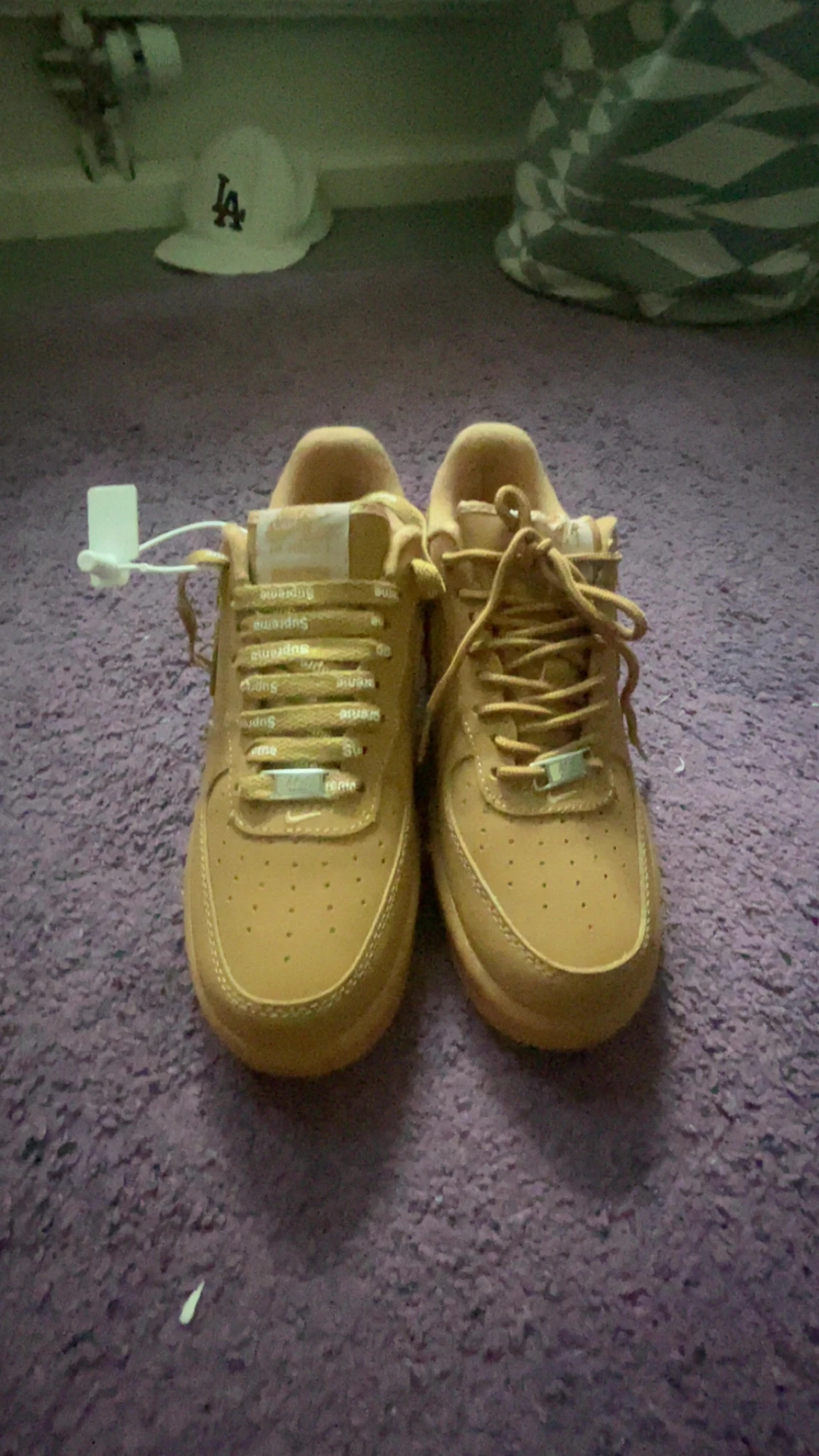 Nike Air Force 1 Supreme Wheat