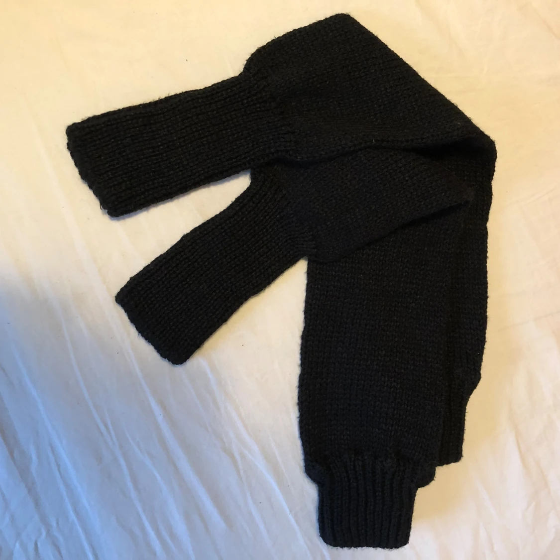 Stickade benvärmare/armvärmare