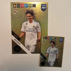 FIFA 365 Adrenalyn XL Limited Edition - Luka Modric - Samlarkort med exklusiva Limited Edition-kort av Luka Modric från Real Madrid. Perfekt för fotbollsfans och samlare som vill ha något unikt och glittrande i sin samling. Inspirerande för unga som älskar sporten och vill samla på sina idoler.