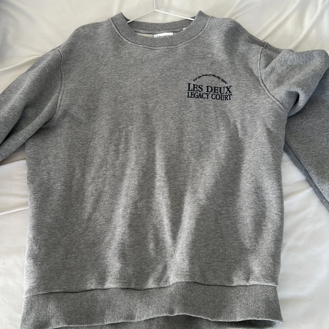 Grå sweatshirt Les Deux Legacy Court