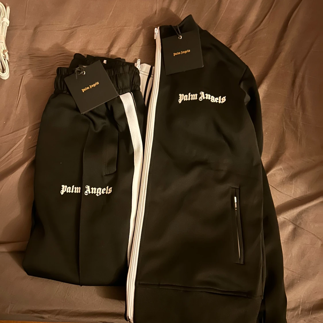 Svart track jacket från Palm Angels