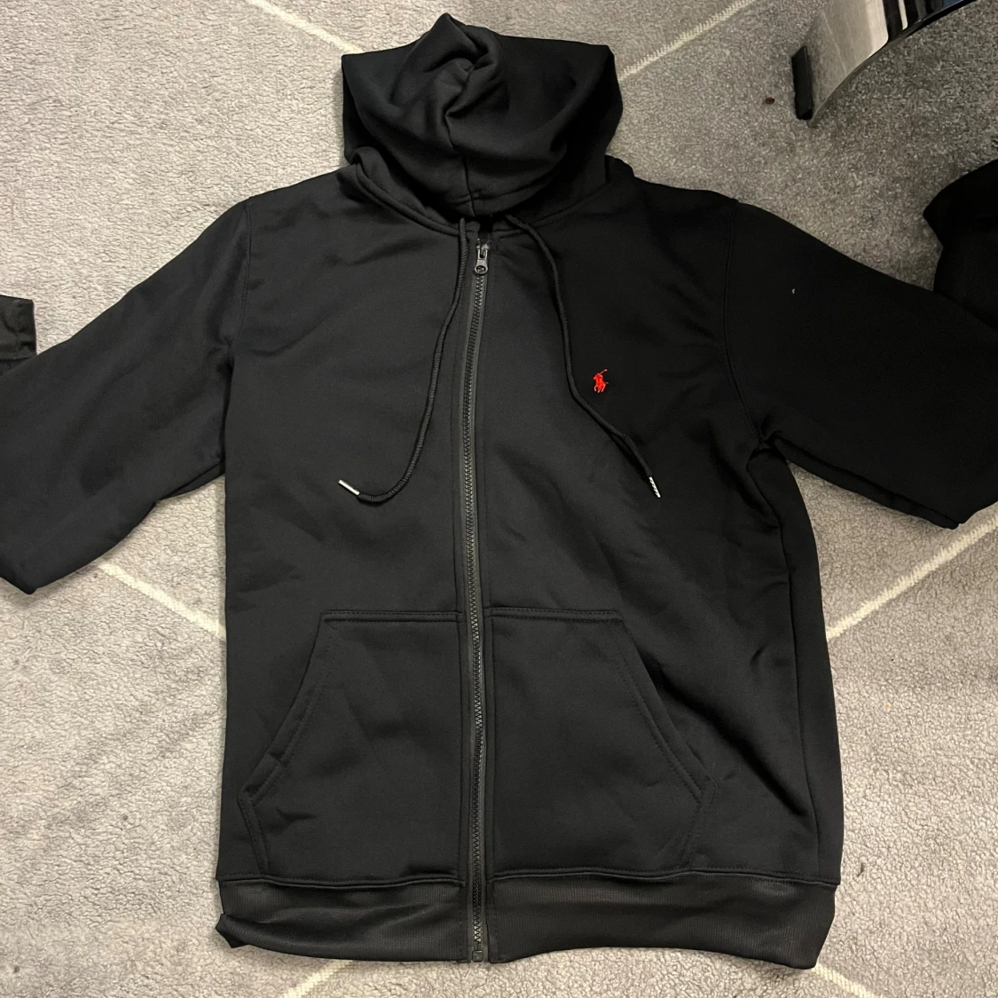 Svart hoodie från polo Ralph lauren  - 2