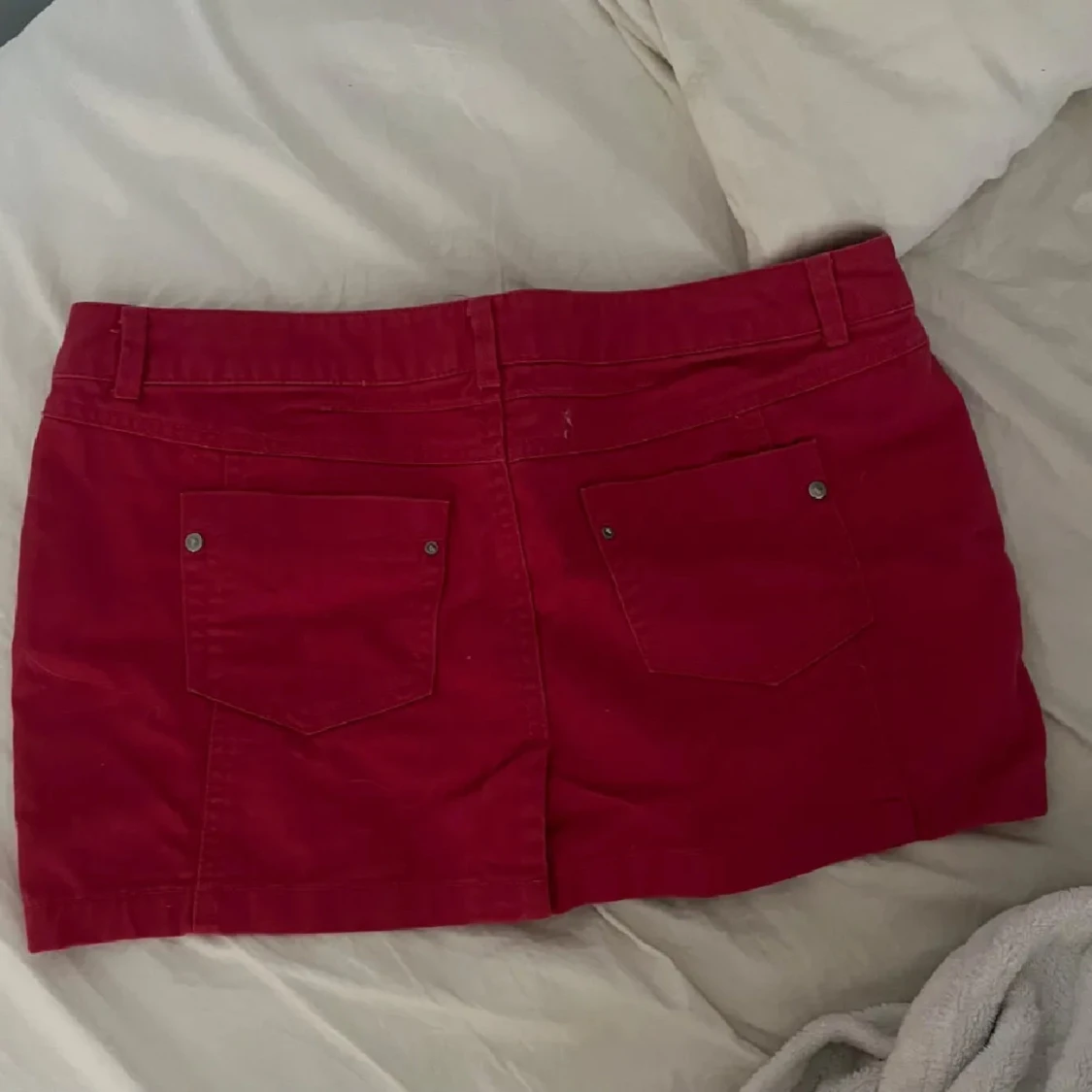 Rosa manchesterkjol - 1