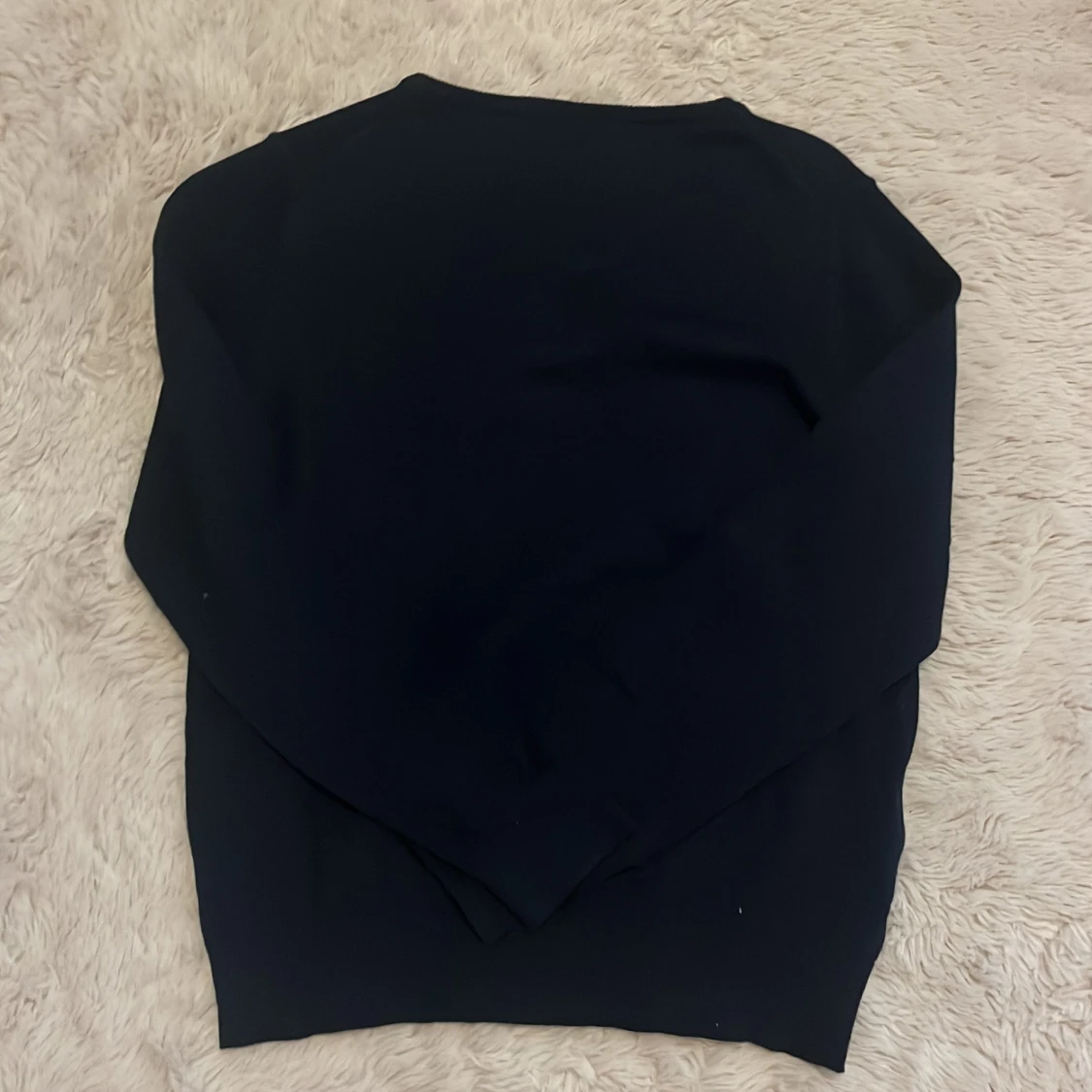 Mörkblå stickad tröja från MNG - 3
