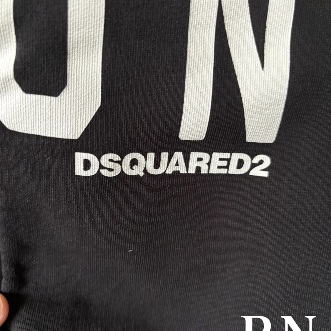 Svart Dsquared2 ICON hoodie - 4