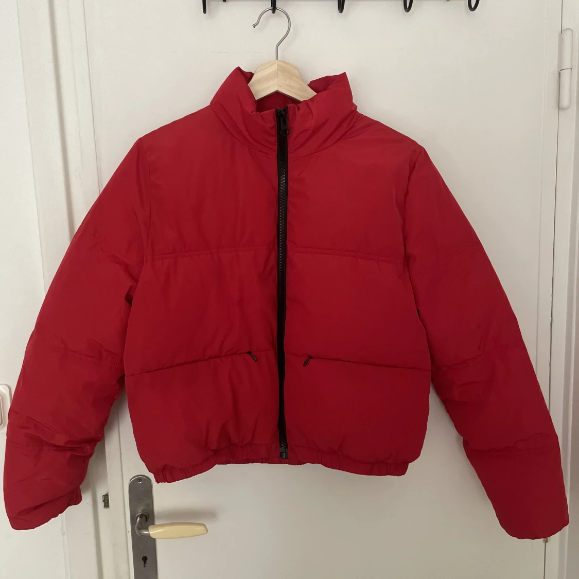 Röd jacka