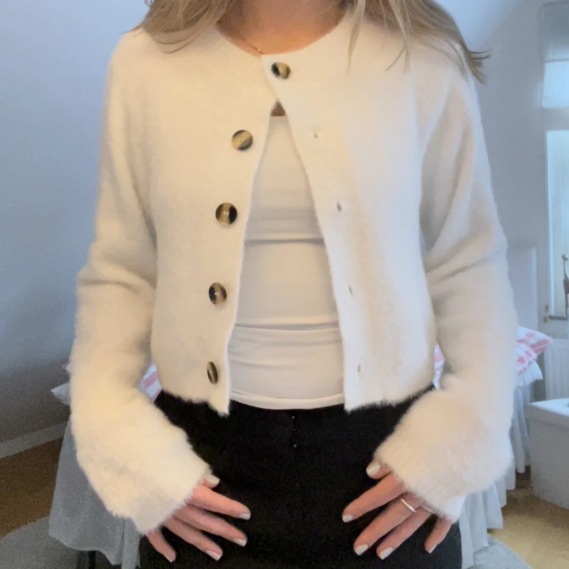 Stickad kofta från H&M - 90