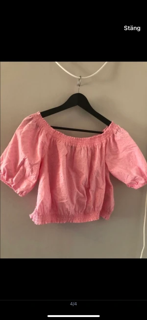 Rosa topp - Oanvänt