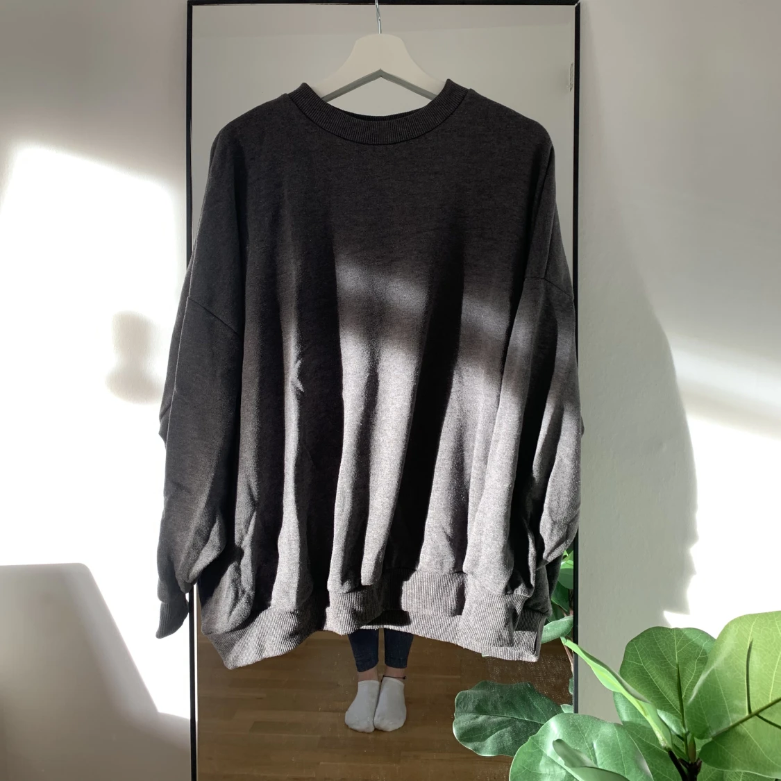 Oversized collegetröja  - 90