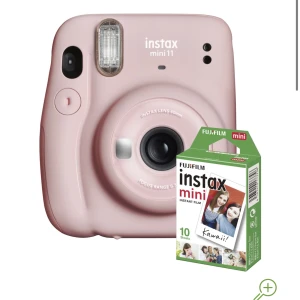 Instax mini 11 - Säljer denna kamera då jag köpt en ny,har haft den i ca en månad. Mkt Nice kamera nu till sommaren för att samla på minnen. Den är i mycket bra skick och så gott som ny. Nypris är 949 och säljer den för 800 pga att jag använde slut på bilderna som kmr med