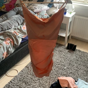 Silkes klänning - En ungefär rosa klänning som inte kommer till användning. Det står inte vart den är ifrån och den har en fläck under bröstet som inte syns när man har på sig klänningen. 