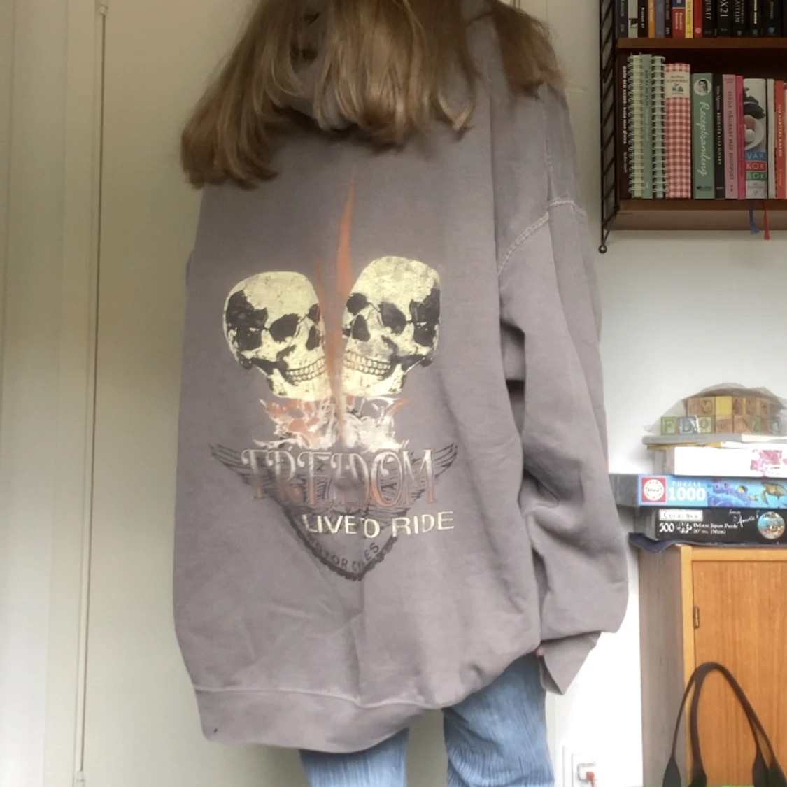 Live to ride hoddie  - 91