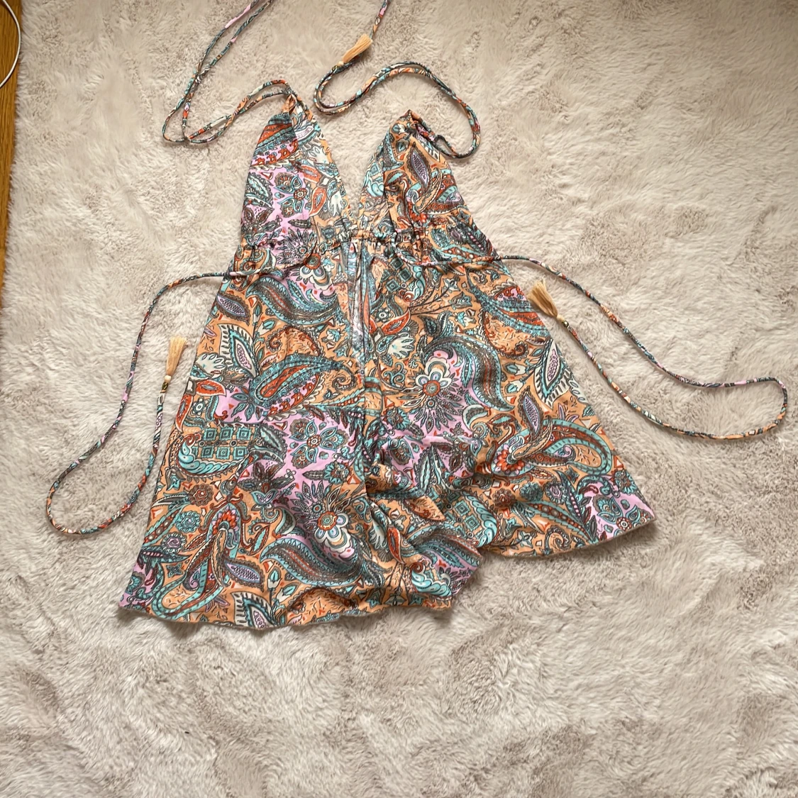 Klänning med mönster - 91