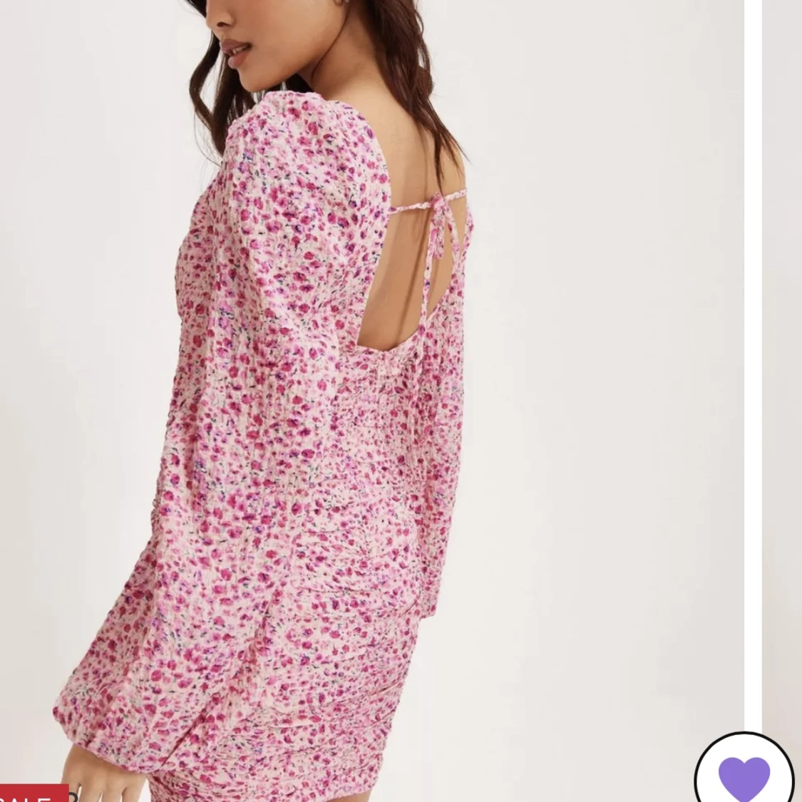 Rosa klänning  - 90