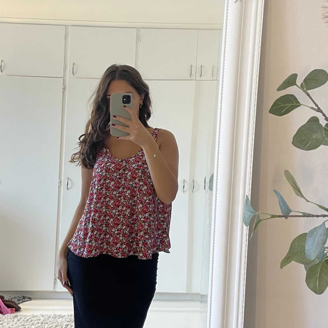 Blommig topp från BikBok - 91