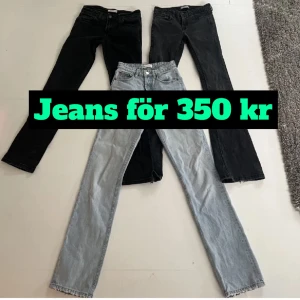 3 jeans för 500 kr - Två är Lågmidjade och en är mid Rise 🫶