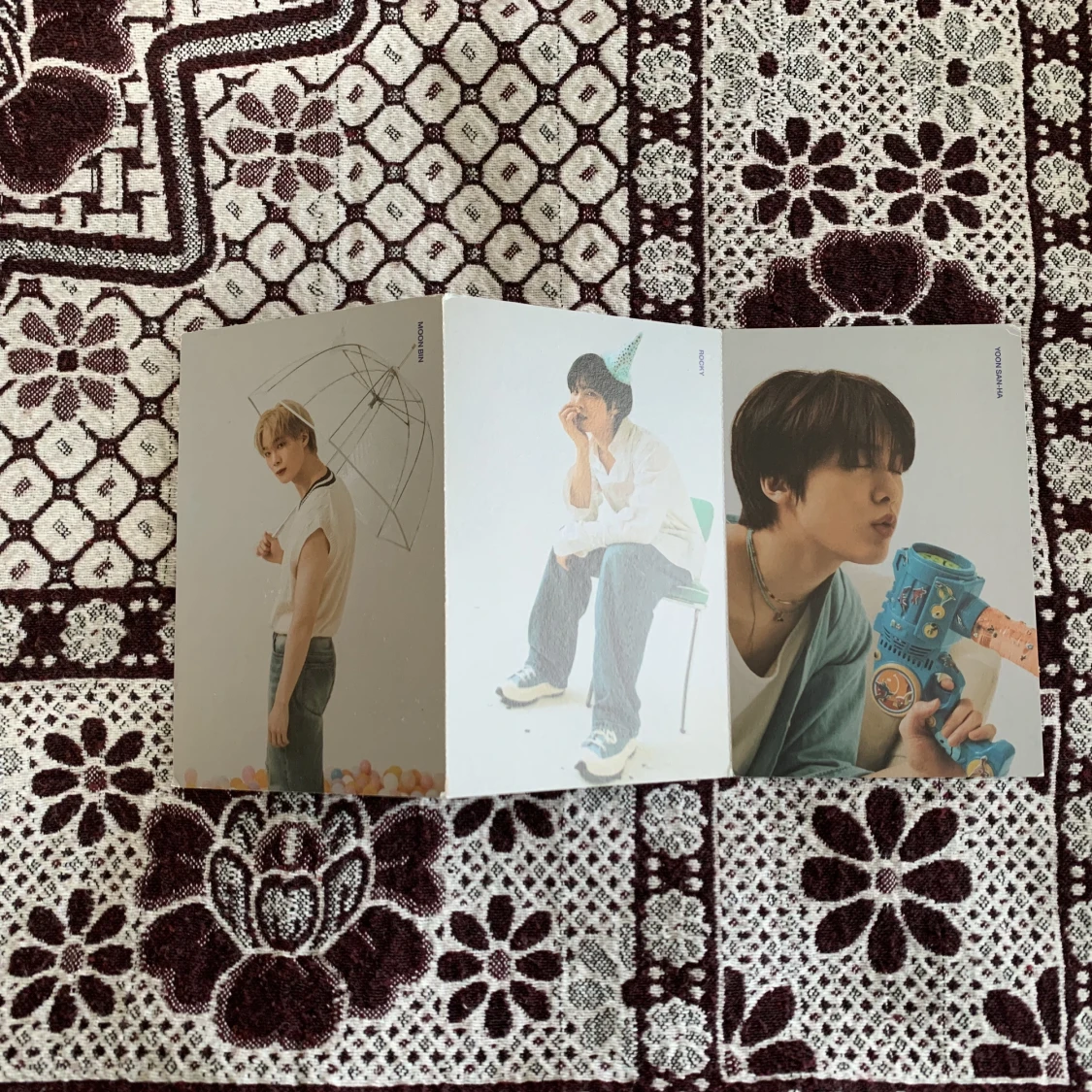 ASTRO OFFICIAL ALL YOURS FOLDING POSTCARDS  - 90