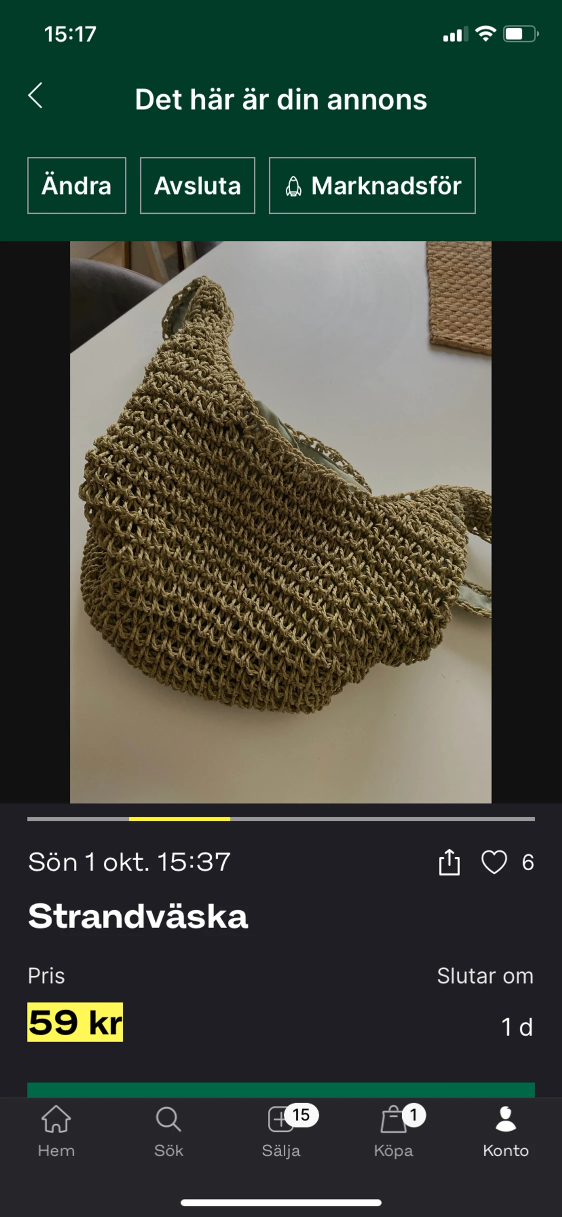 Väska från hm  - 90