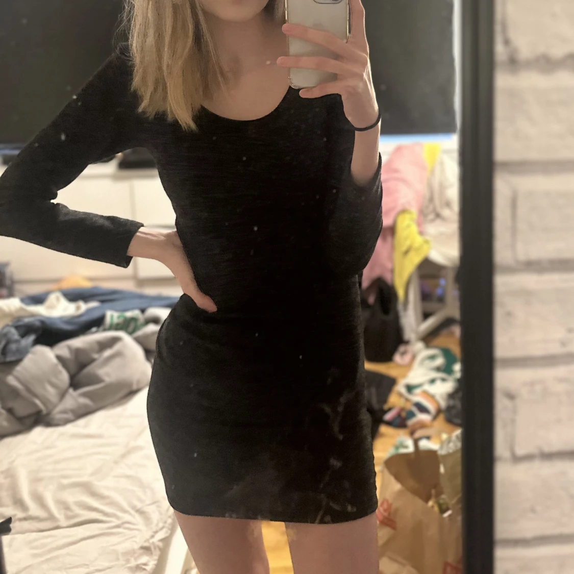 Svart klänning  - 91