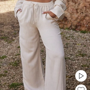 Linnebyxor - Säljer dessa linnebyxor från nelly, stl 38.