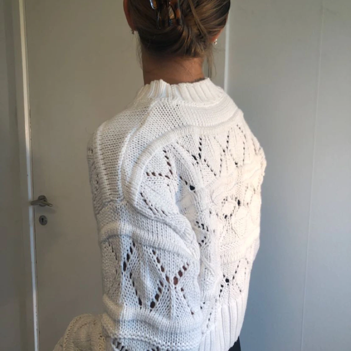 Stickad sweatshirt - 90