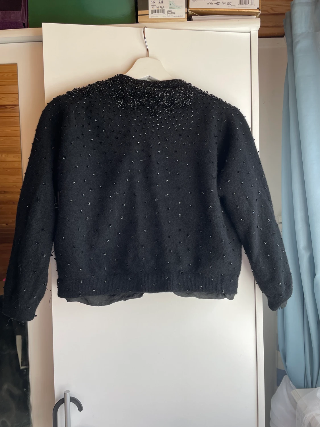 Kofta i ull och angora - 90