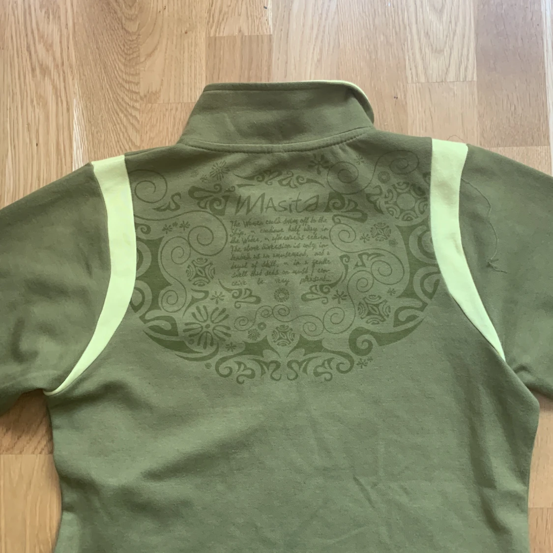 Grön y2k zip-up - 91