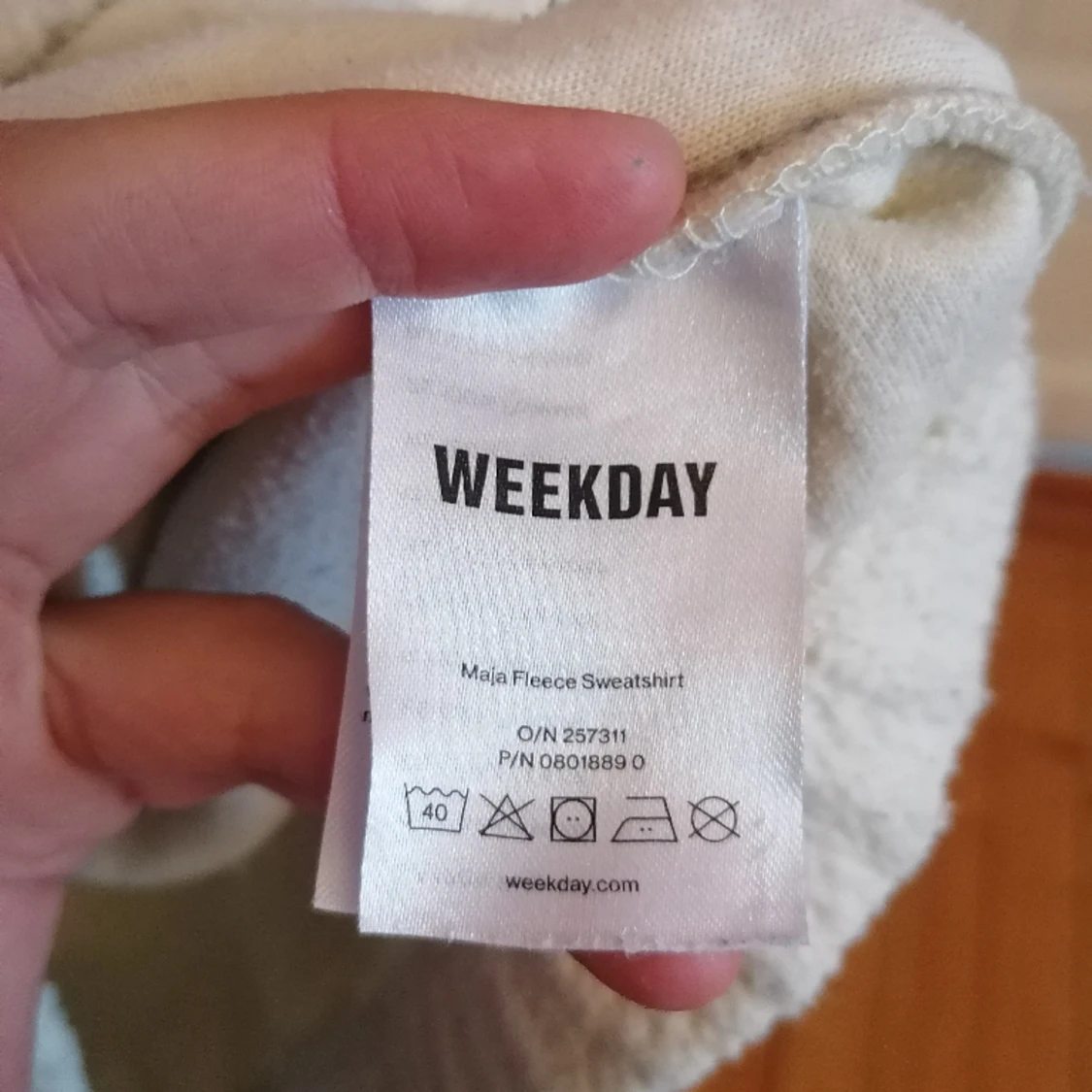 Fleecetröja från Weekday  - 91
