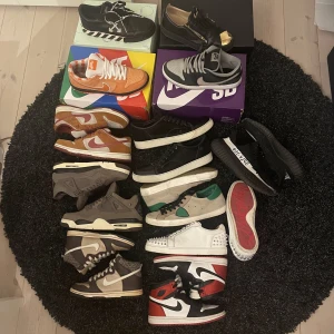 Skor - Säljer flertal olika typer av skor, storlekarna och skick varierar enormt! Hör av er för mer info kring nåt av paren