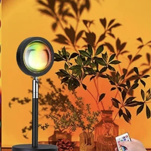 Sunset lamp! - Köpte fel färg, denna är orange som en vanlig sunset. Oöppnad!