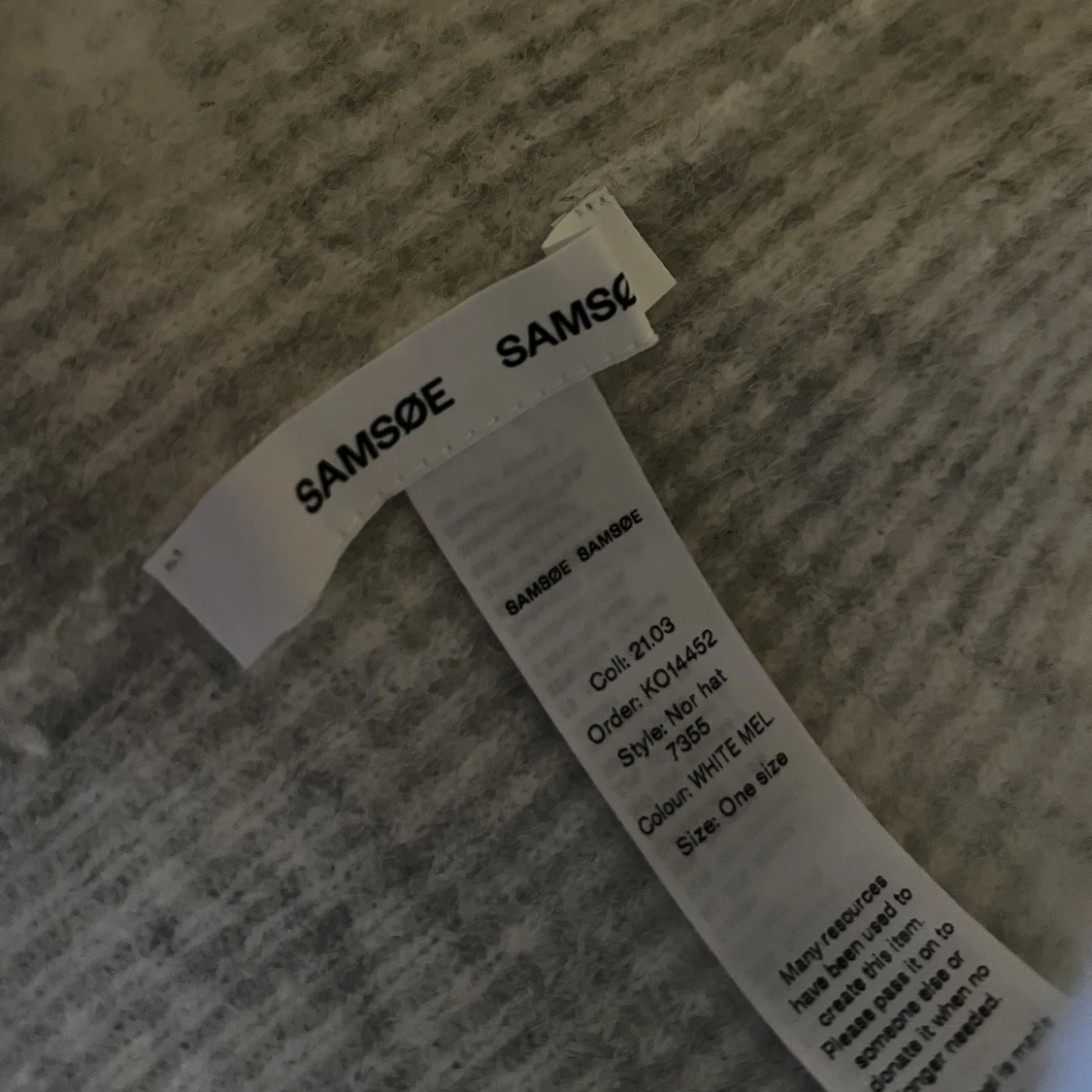 Samsøe Samsøe Mössa🌨️🌨️ - 91