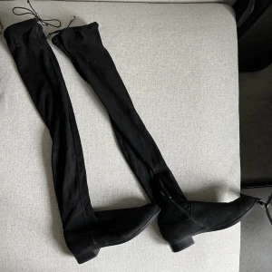 Over knee boots - Over knee boots, svarta, strl 38,5, använda ca 3 gånger